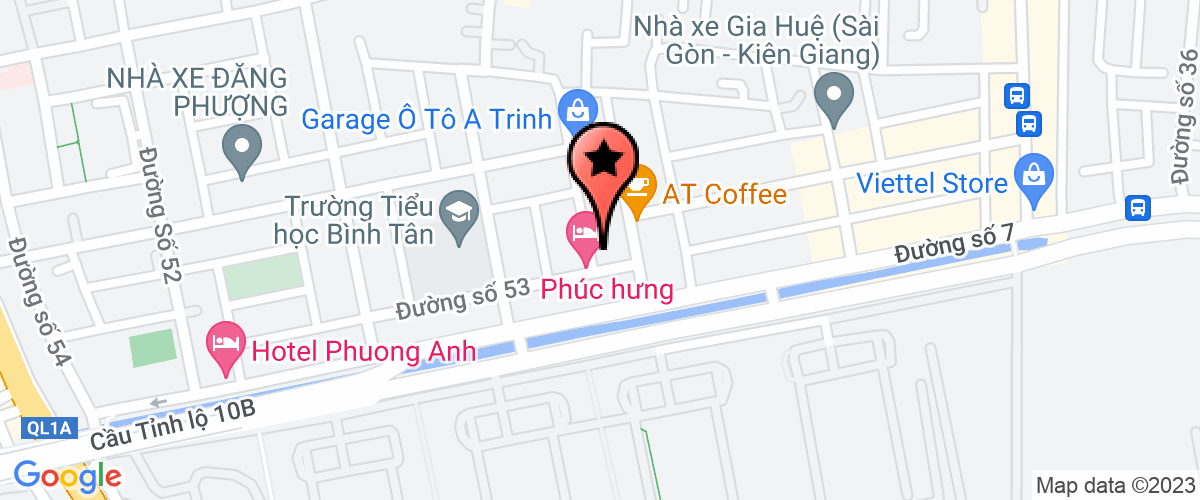 Map go to Uu Viet Textile Garment Trading Company Limited