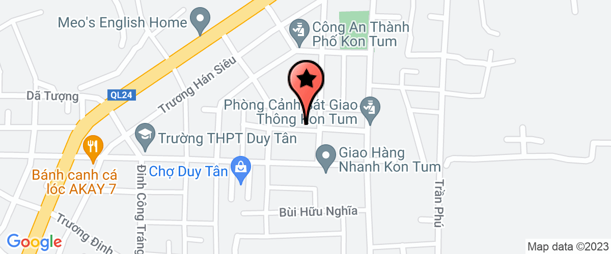 Map go to Dung Anh Kon Tum Company Limited