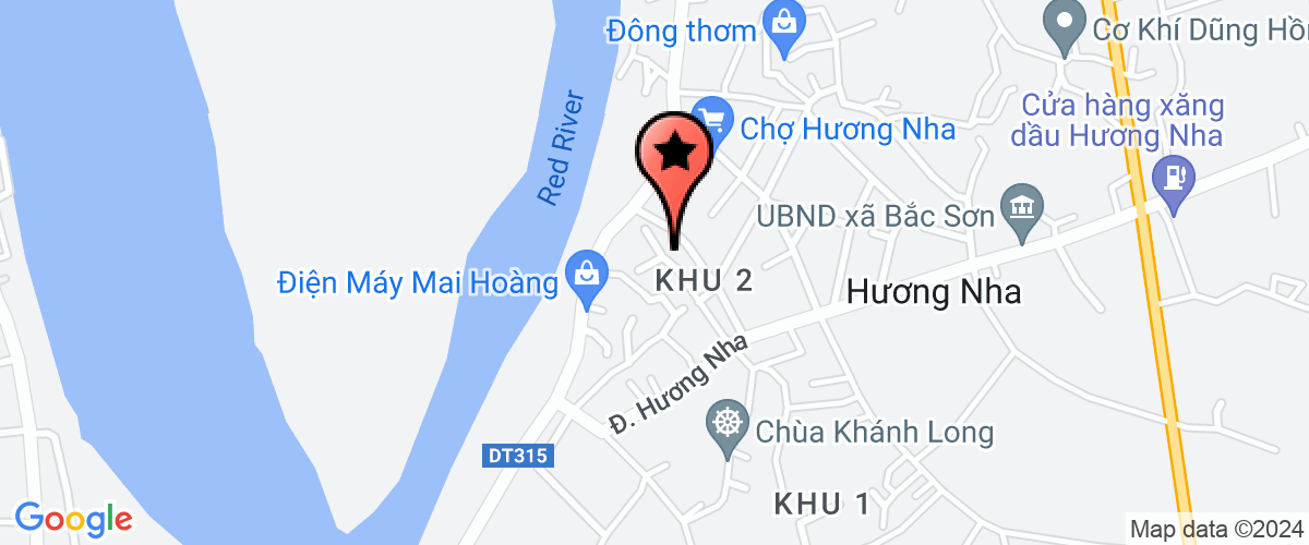 Map go to Thuong Nong Secondary School