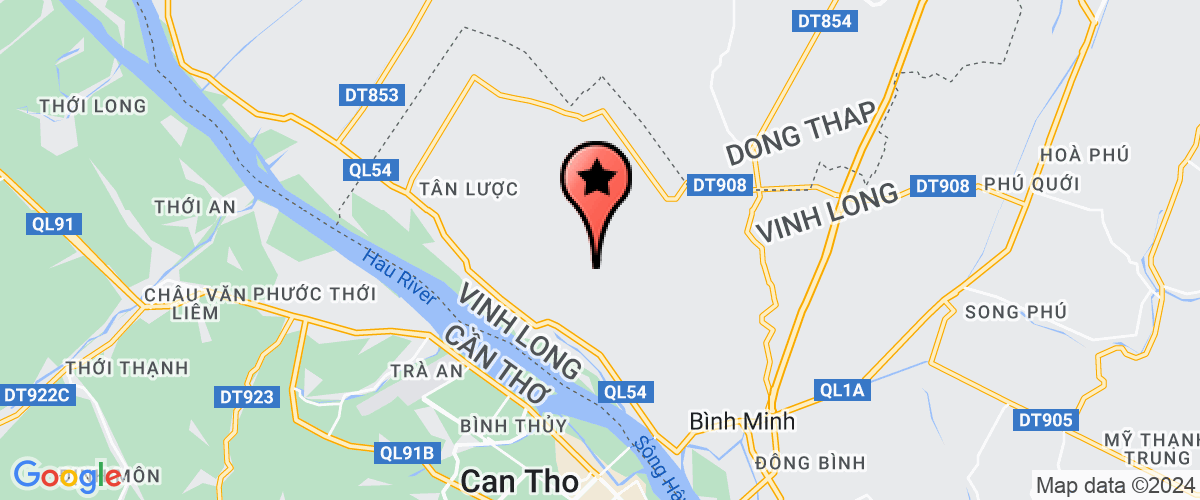 Bản đồ đến Công Ty TNHH SX TM Và DV Tấn Thuận