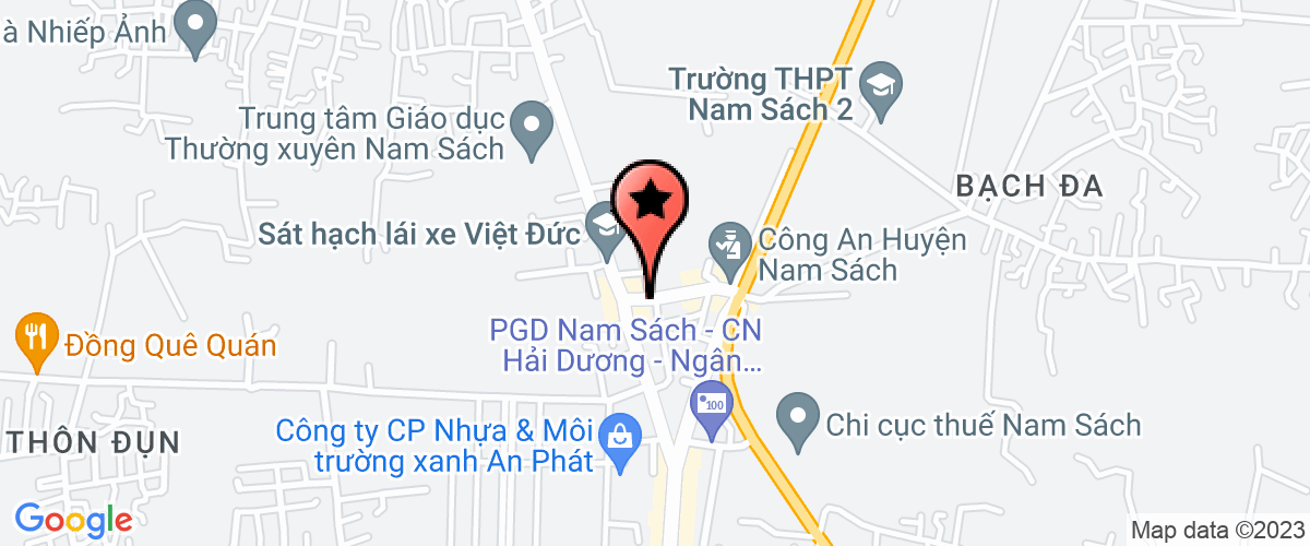 Map go to Dac Phuc Construction Investment Joint Stock Company