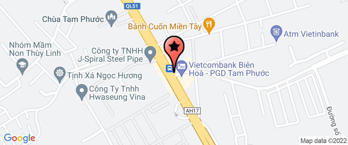Map go to Sun Linh Company Limited
