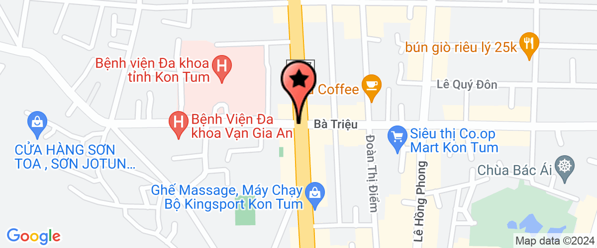 Map go to Ngoc Thy Company Ltd