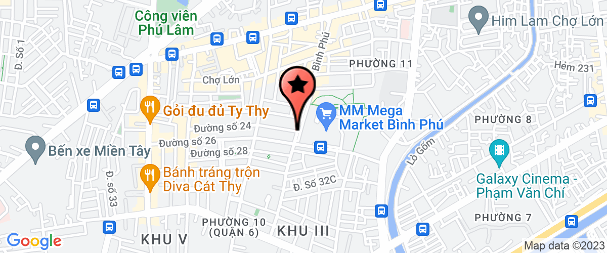 Map go to Tuyen Tram Trading Company Limited