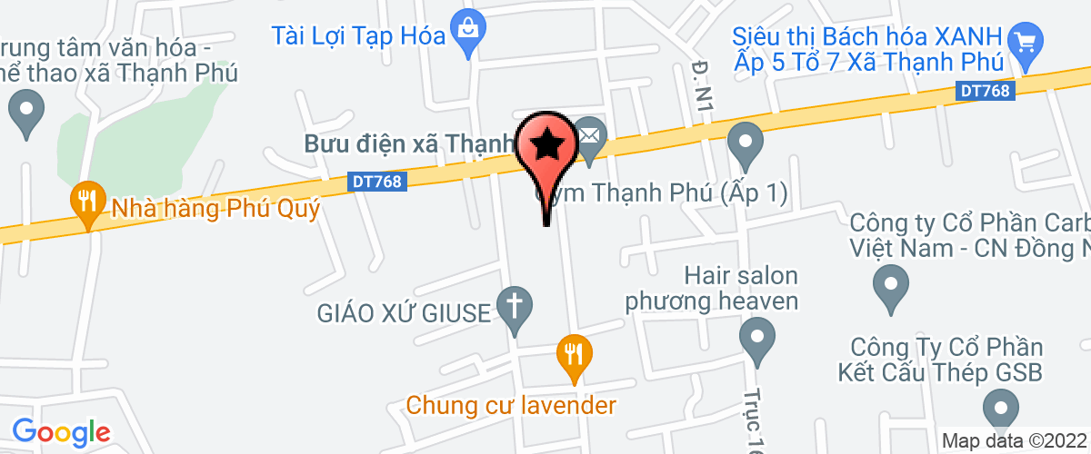 Map go to Huynh Quoc Toai Travel Co., Ltd