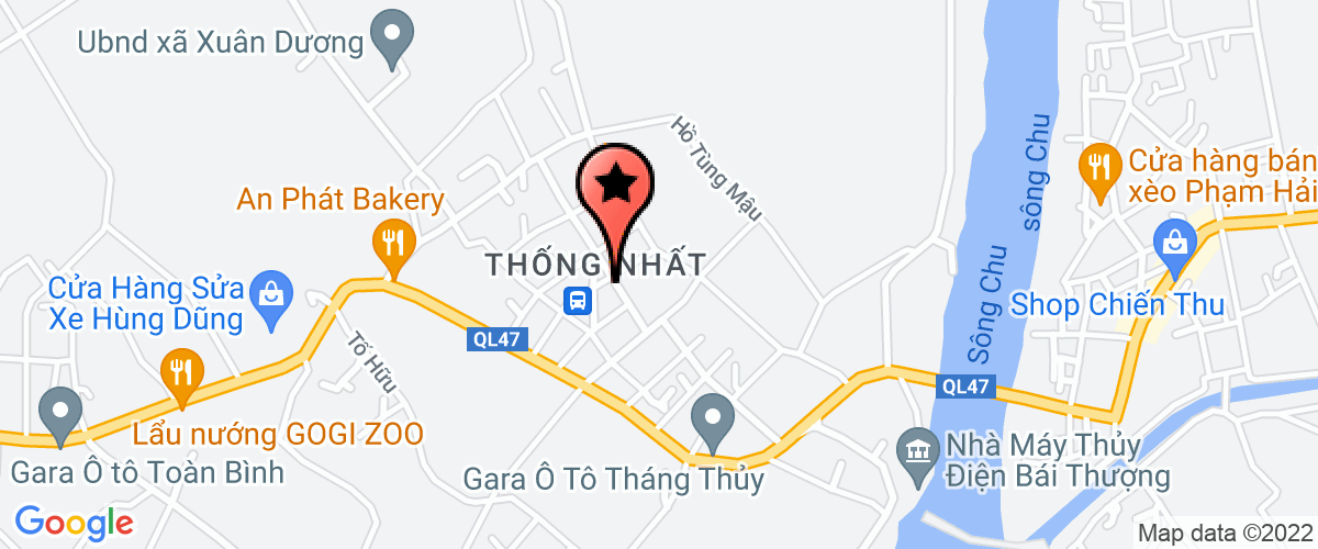 Map go to Phuong Hong Motel