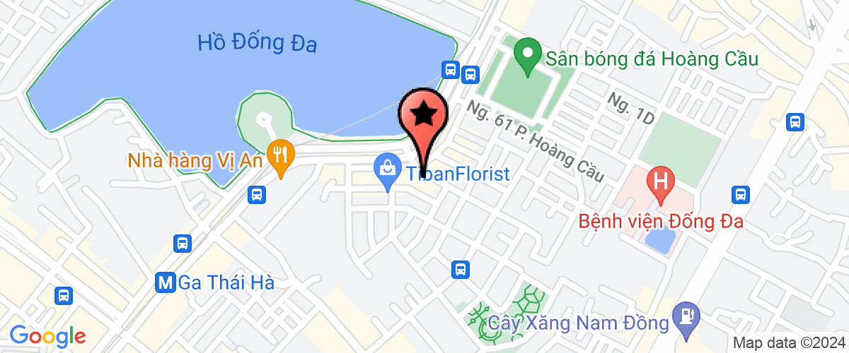 Map go to Vien Dong Logistics Company Limited