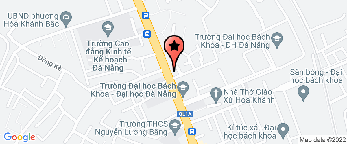 Map go to Dich vu va Van tai Nguyen Hung Dung Company Limited