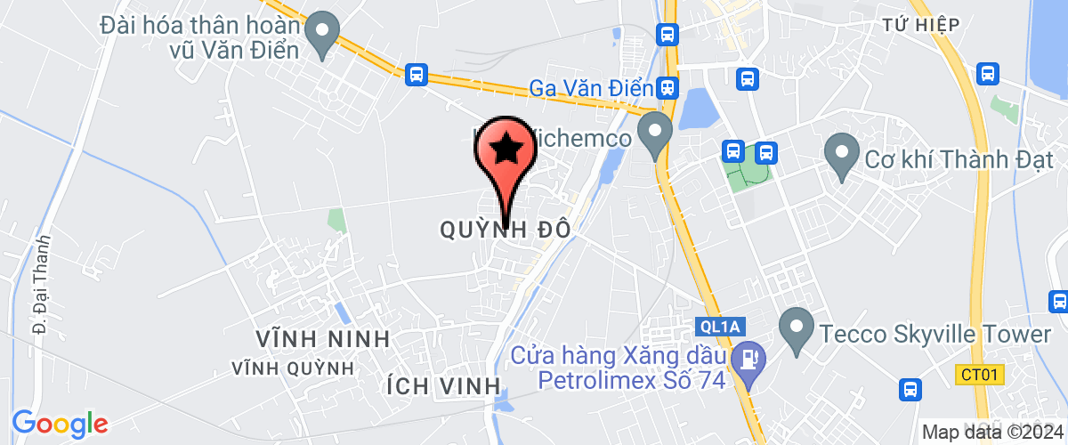 Map go to tu van va thuong mai Ha Thanh Company Limited