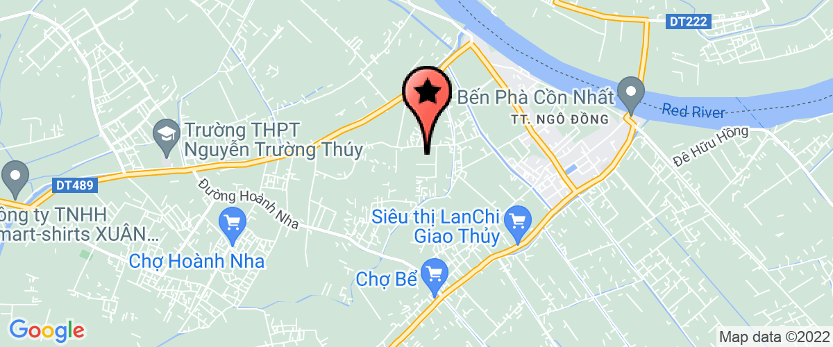 Map go to co phan dich vu ky thuat nong nghiep Giao Thuy Company