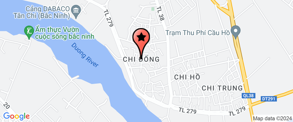 Map go to co phan thuong mai Thai Hung Company