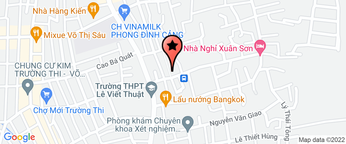 Map go to Truong Ban Cong Quang Trung I Nursery