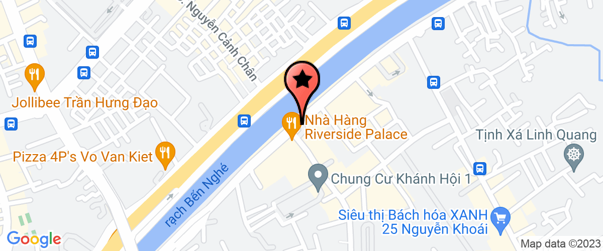 Map go to Huu Thinh Company Limited