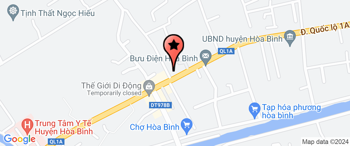 Map go to Luu Hong Tuoi Private Enterprise