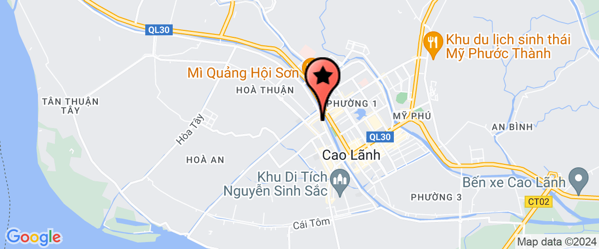 Map go to MST Kho Bac Xa Hoa An