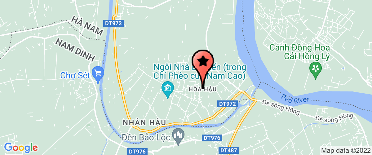 Map go to Truong tieu hoc Nhan Hoa