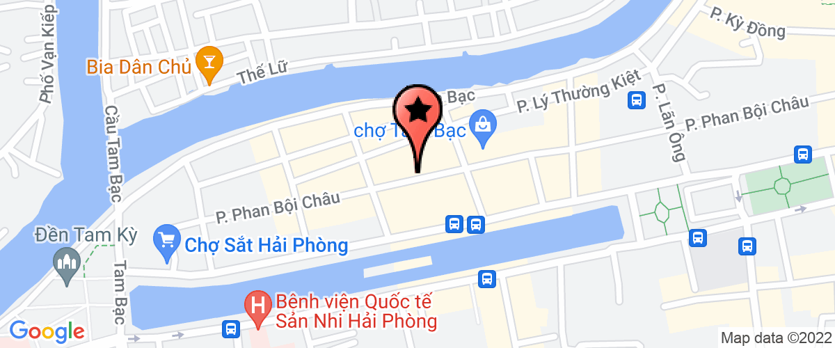 Map go to Hong Vu Import Export Trading Investment Company Limited