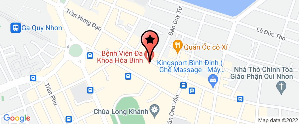 Map go to Benh Vien Da Khoa Hoa Binh Joint Stock Company