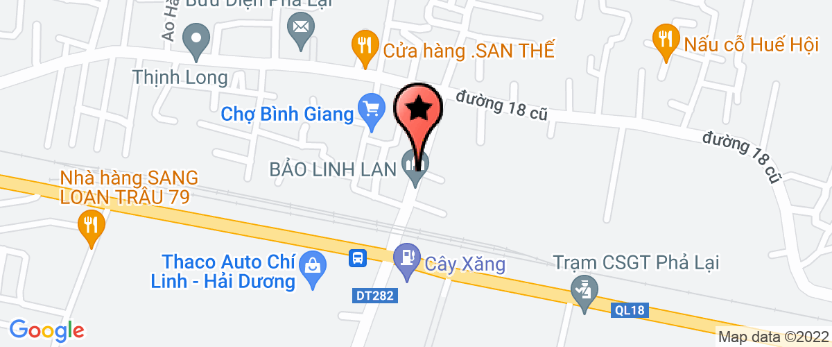 Map go to Bao Tin Property Auction Company Limited