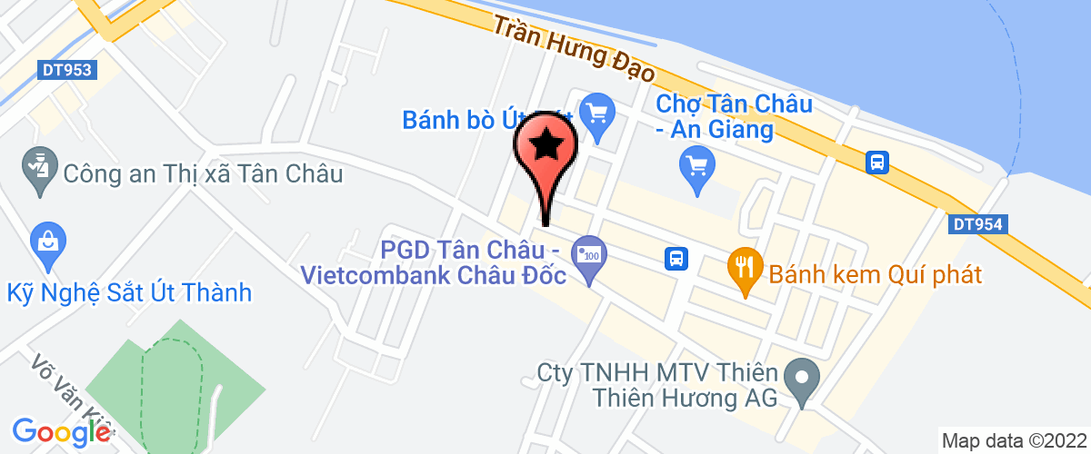 Map go to Uc - Anh Foreign Language Center Company Limited