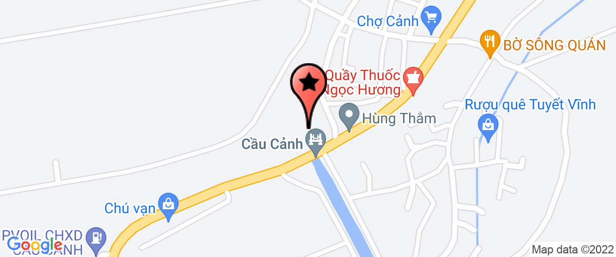 Map go to Kinh Sam Trading Company Limited