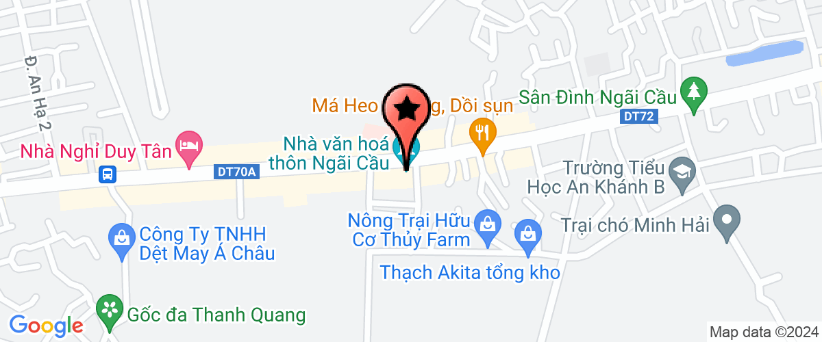 Map go to Gia Nguyen Travel Joint Stock Company