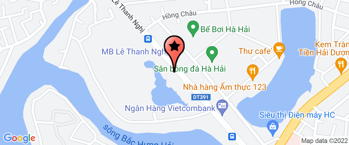 Map go to co phan Thuy Huong Company