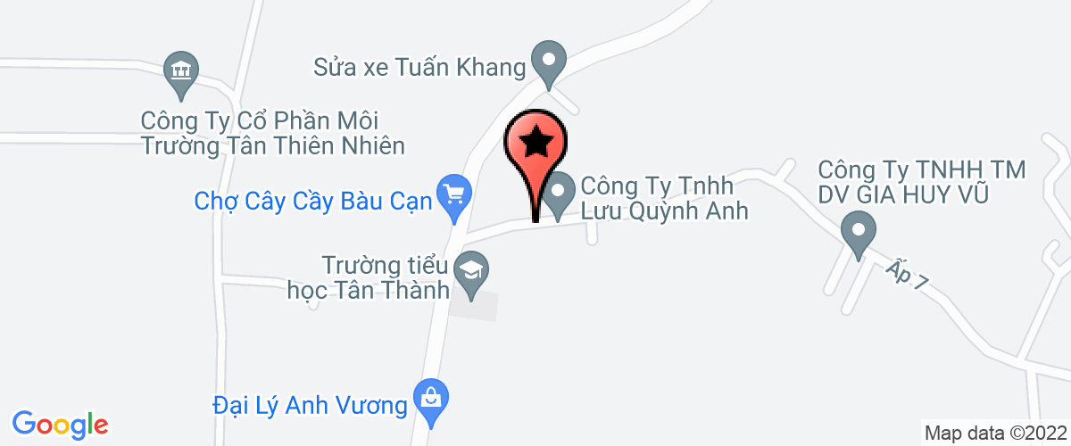 Bản đồ đến Công Ty TNHH Nông Nghiệp Thương Mại Thịnh Phát