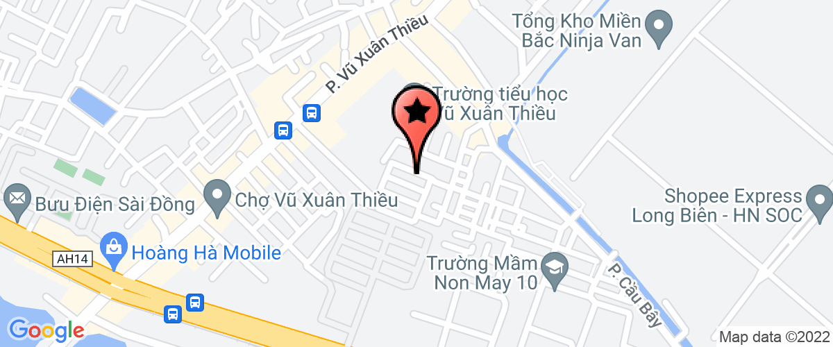 Bản đồ đến Công Ty TNHH Vận Tải Thành Hưng Hà Nội