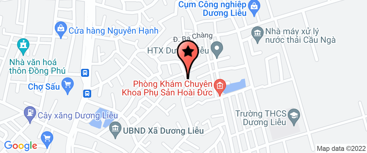 Map go to Nam Thien Sport Company Limited