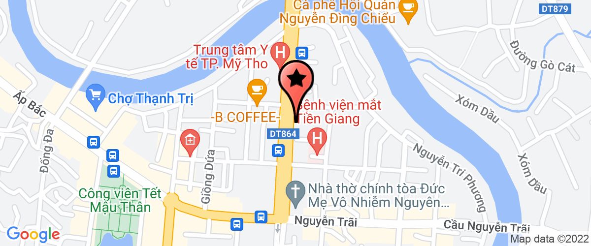 Map go to Tien Giang Province Development Investment Fund