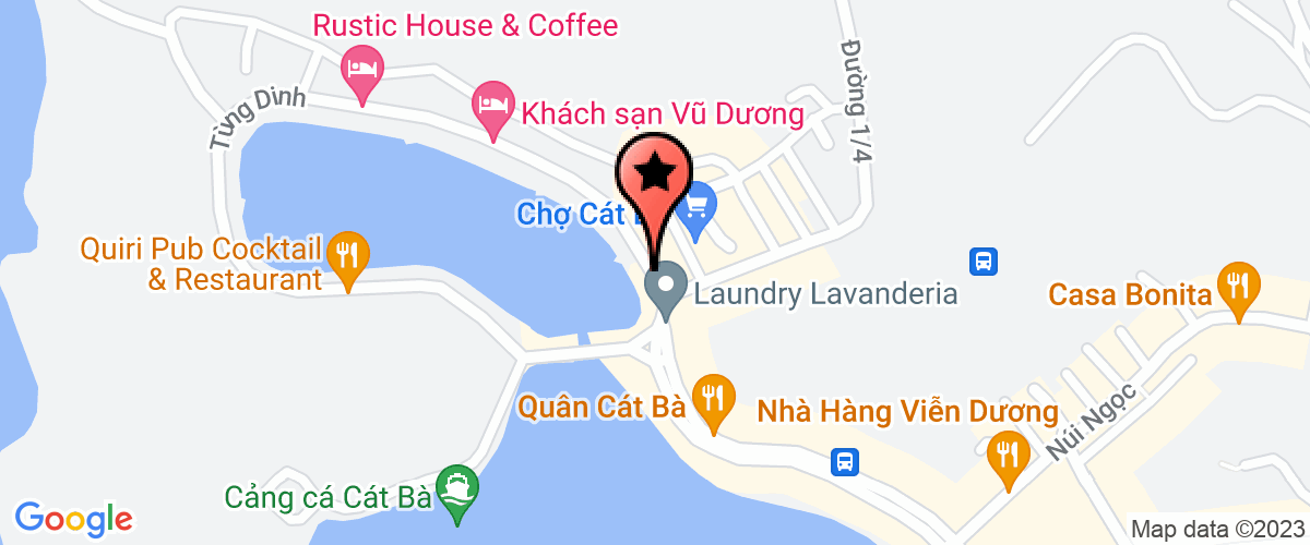 Map go to thuong mai sao bien Cat Tu Company Limited