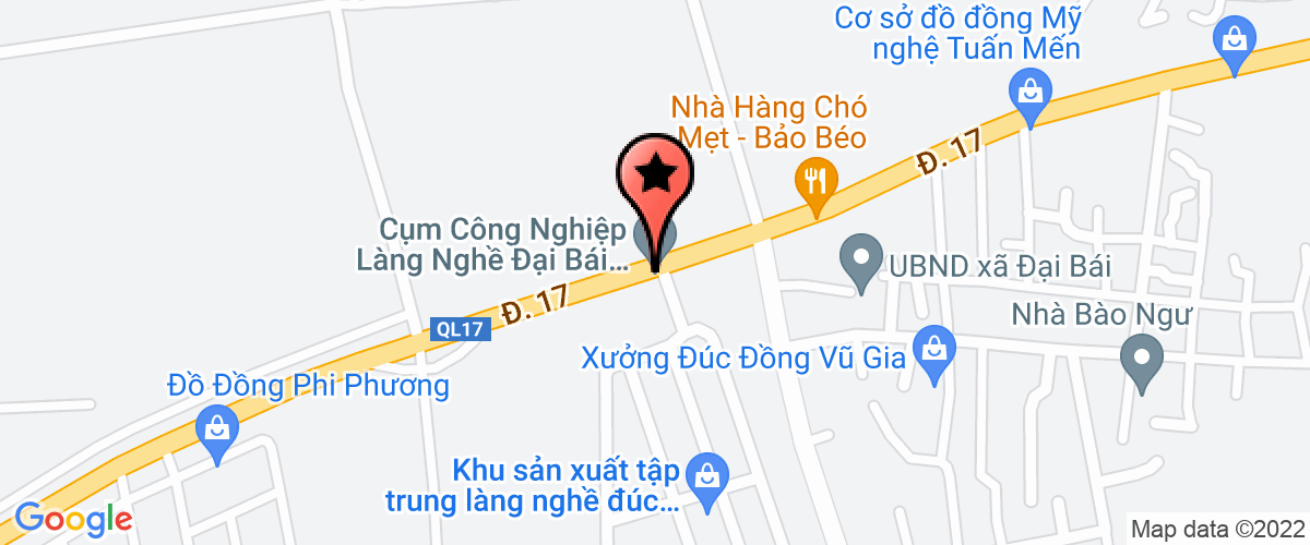 Map go to Hoang Gia Binh Transport Joint Stock Company