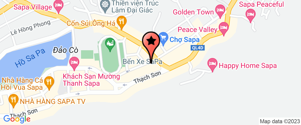 Map go to Muong Hoa Cultura Park Investment Joint Stock Company