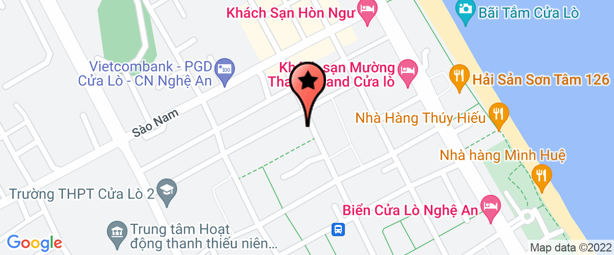 Map go to Van phong cong chung Lan Chau