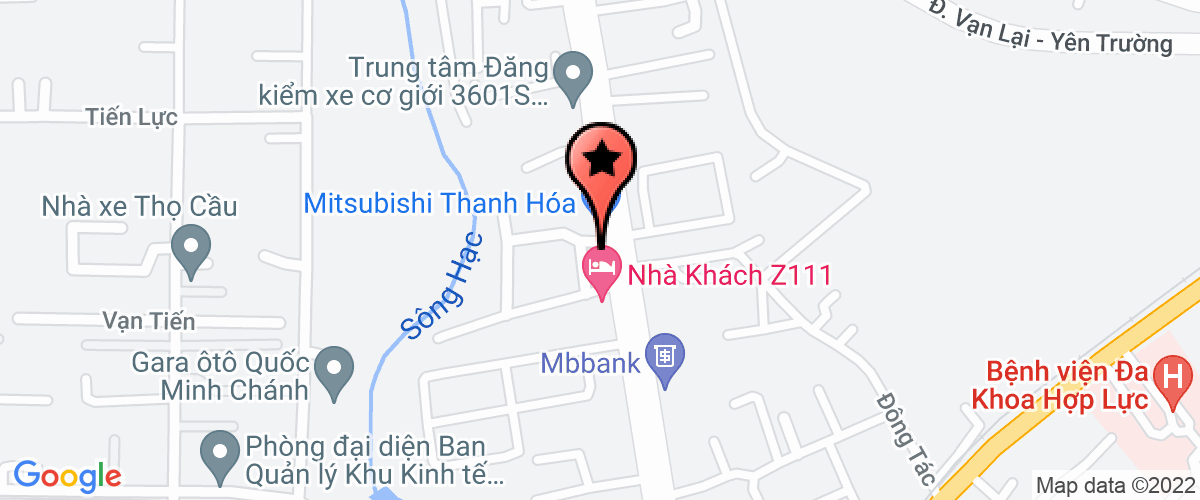 Map go to New Hanoi Investment Trading and Tourist Company Limited