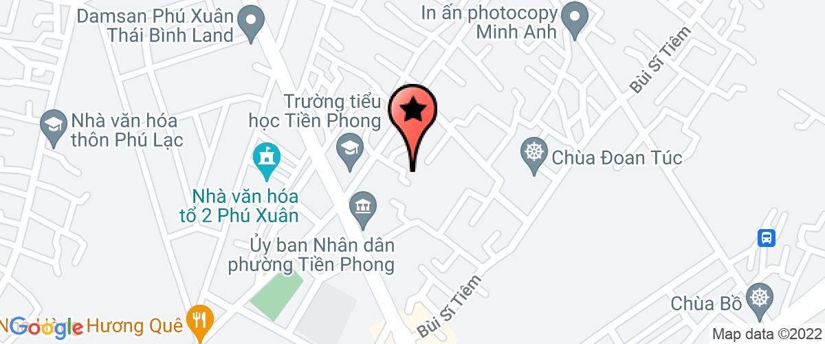 Map go to Thien Quy Production And Business Company Limited