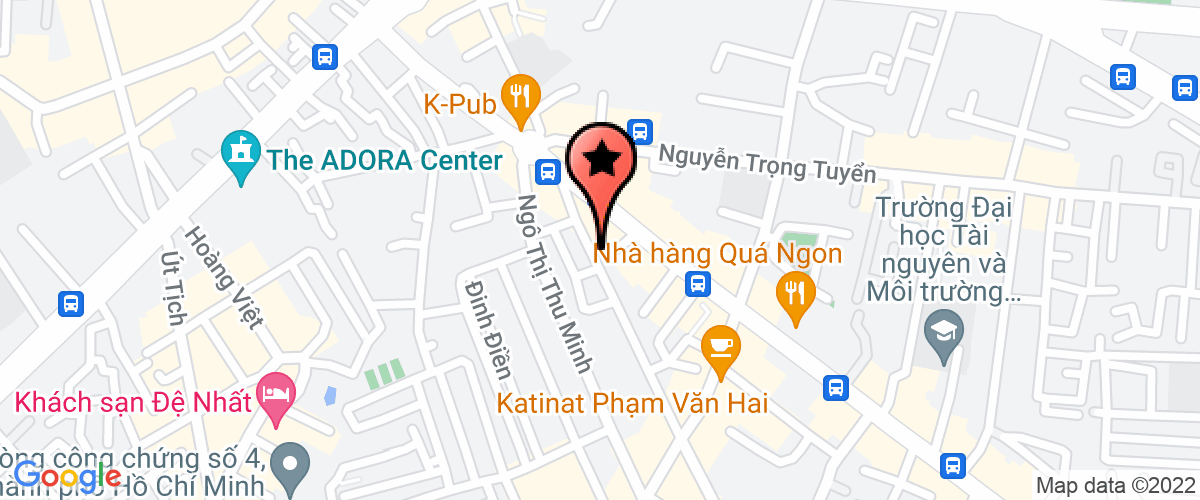 Map go to Kiem Vang Art Company Limited