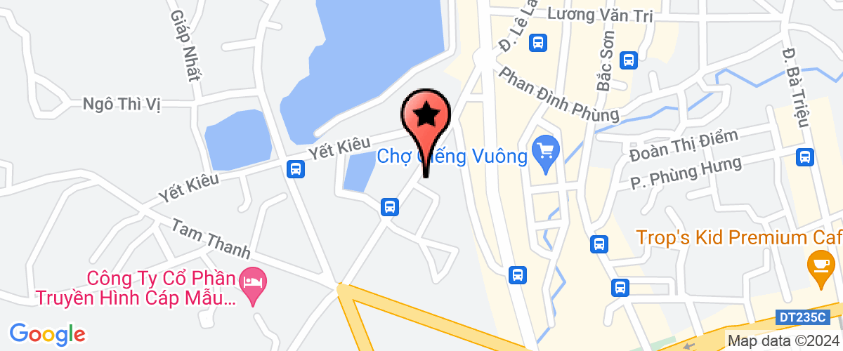 Map go to Chi cuc bao ve thuc vat Lang Son