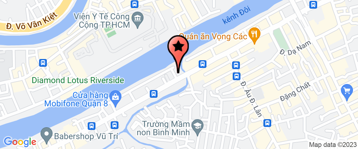 Map go to Pham Gia Trading Production Company Limited