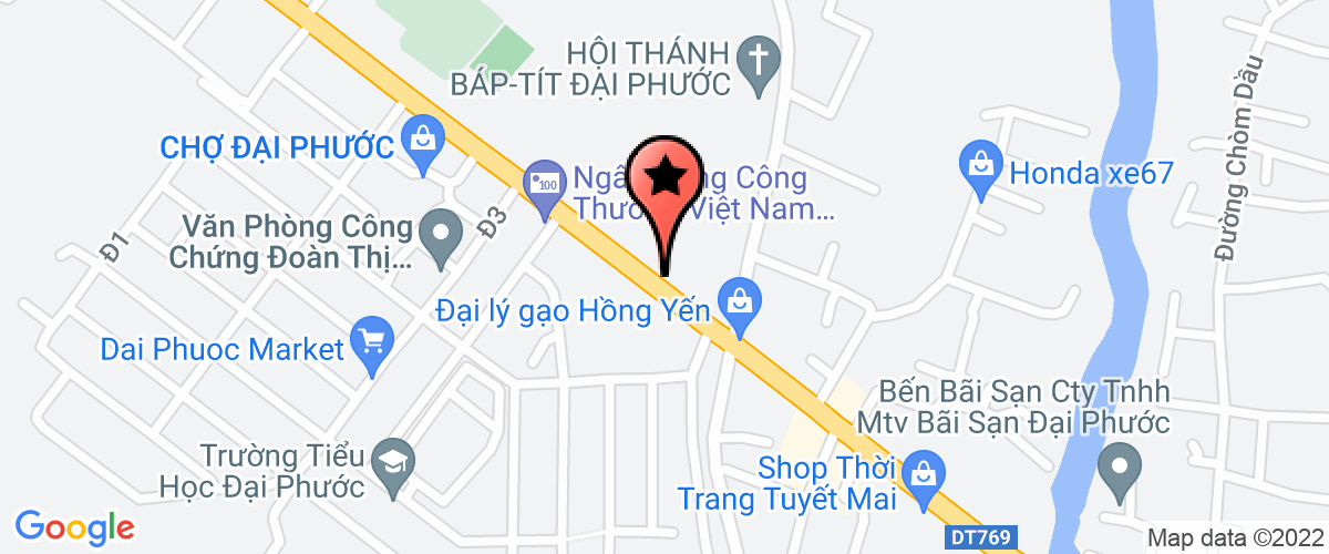 Map go to Van Phuc Dental Company Limited