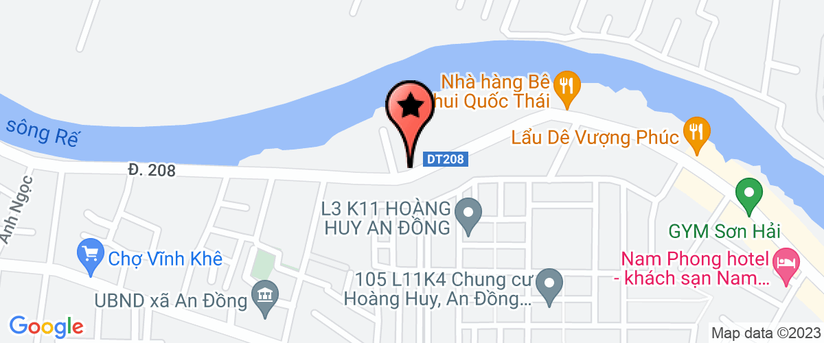 Bản đồ đến Công Ty TNHH Thương Mại Mạnh Hưởng