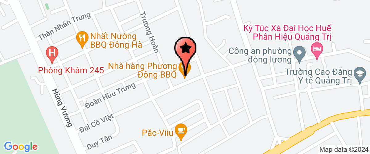 Map go to Phuong Dong Bbq Quang Tri Company Limited