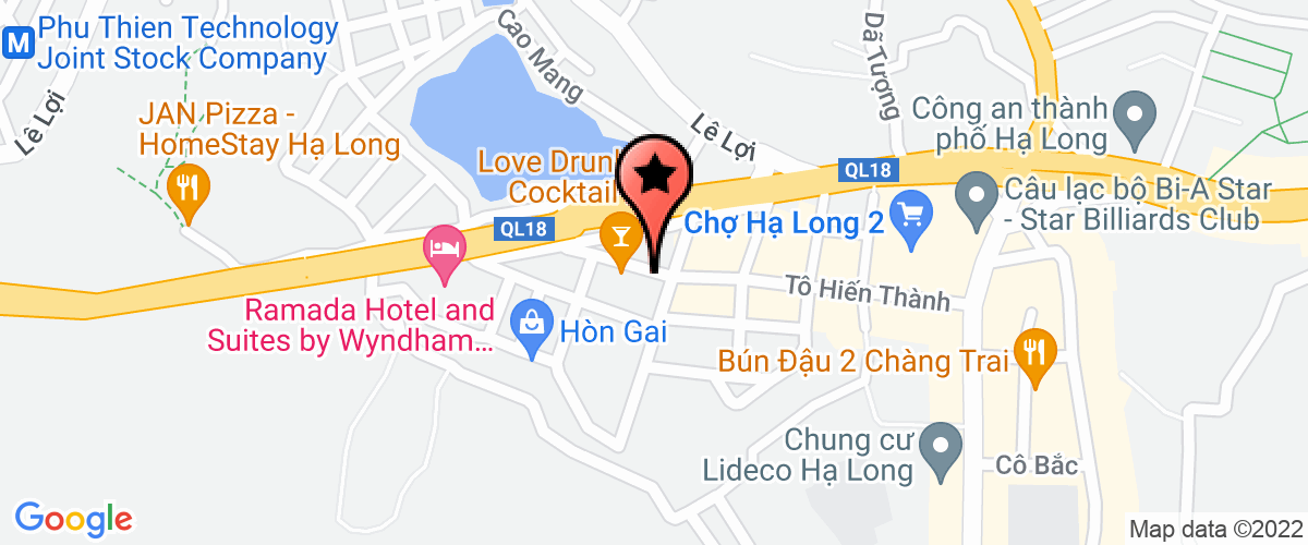 Map go to Dong Bac Industry and Investment Company Limited