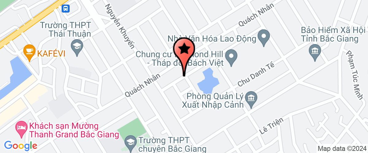 Map go to O To Chau A Company Limited