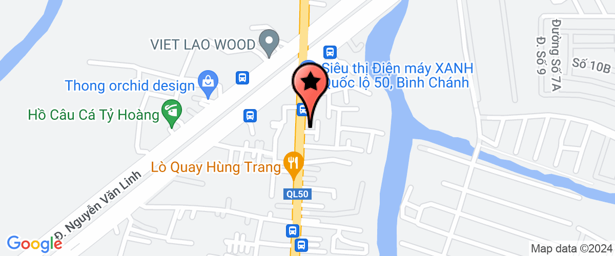 Map go to Nghe Tan Minh Thien Training Service Trading Company Limited