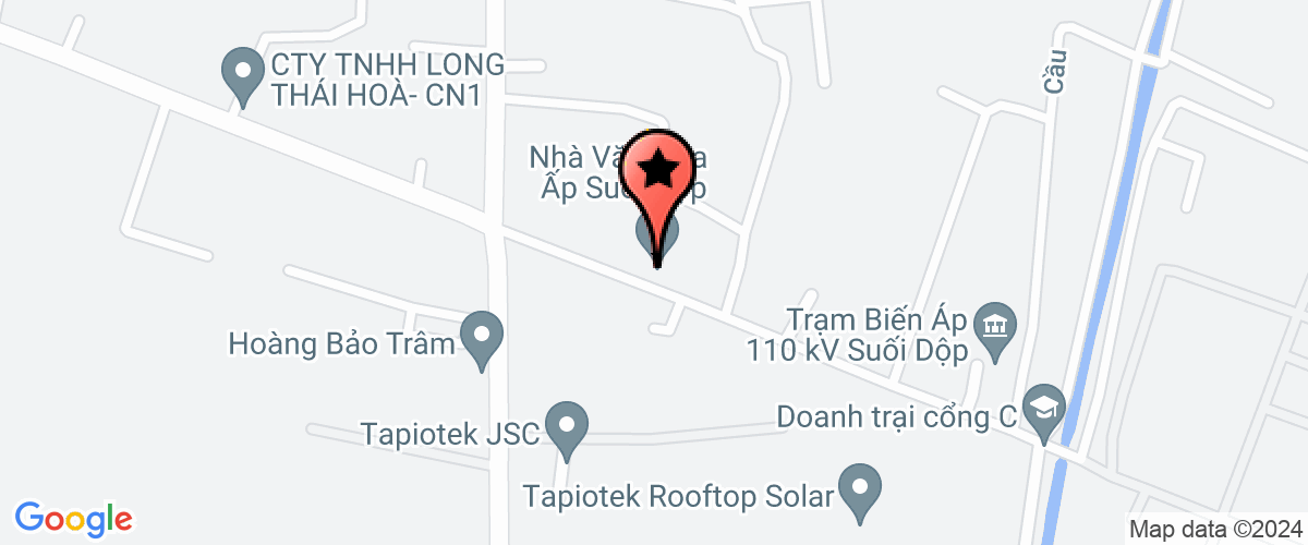 Map go to Huu Duc Tay Ninh Import Export General Service Trading Production Company Limited