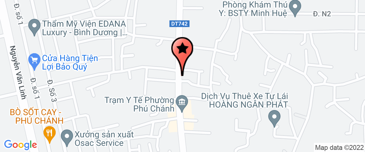 Map go to Kim Bao Thanh Private Enterprise