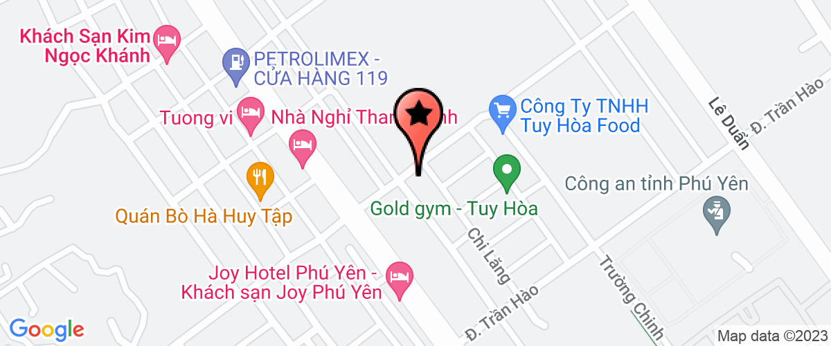 Map go to Minh Trung Phu Yen Company Limited