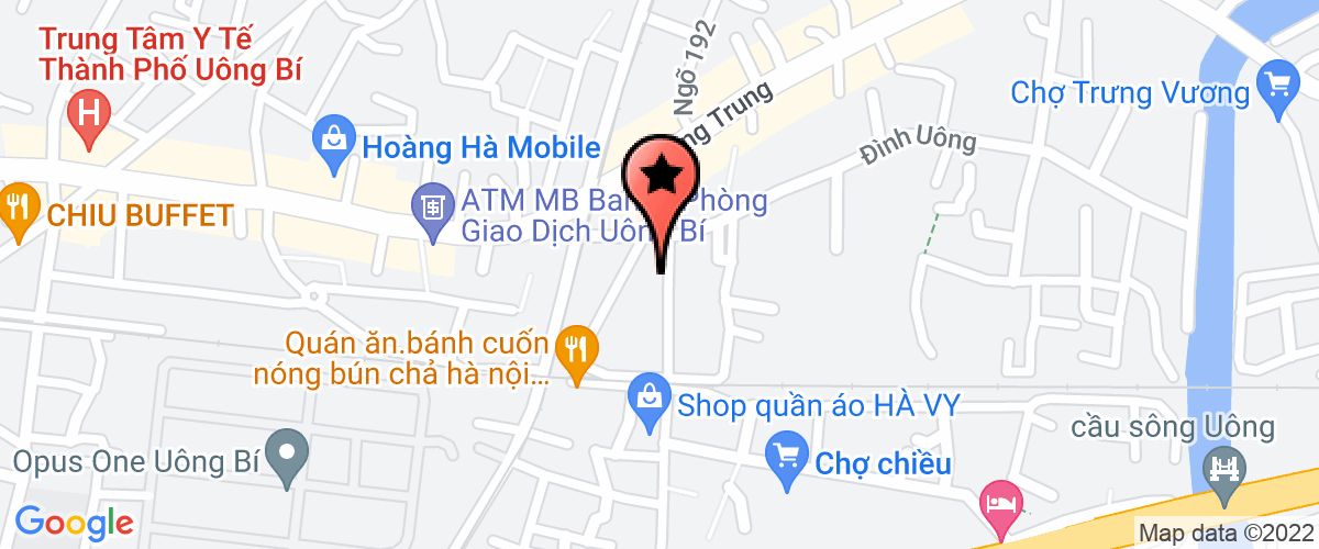 Map go to Phu Binh Development Joint Stock Company